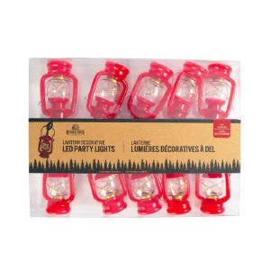 Additional picture of Rivers Edge LED Light Set 0 Red Lanters Small