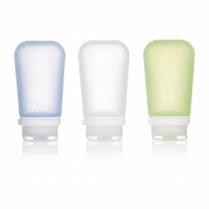 Human Gear Go Toob+ Large (100ml) 3pk Green/Clear/Blue