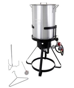 Chard 30qt Outdoor Cooker Kit Aluminum Turkey Fryer TFP30AC