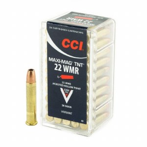CCI 22 WMR TNT Green 30gr Jacketed Hollow Point