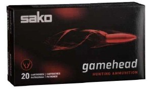Sako Gamehead 22-250 Rem 50gr Soft Point