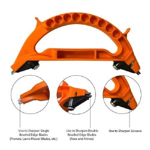 Additional picture of AccuSharp All-In-One Sharpener Pruner/Knife/Tool Orange