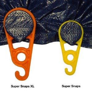 Additional picture of AccuSharp Super Snaps XL Tarp Clip and Gromet Replacement 6pk Orangr