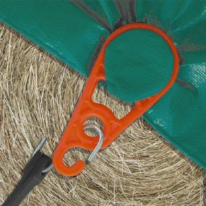Additional picture of AccuSharp Super Snaps XL Tarp Clip and Gromet Replacement 6pk Orangr