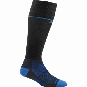 Darn Tough Junior 7006 Vertical OTC Black/Blue Small