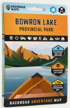 Additional picture of Backroad Mapbooks Water- Resistant Folding Map Bowron Lake Canoe Circut
