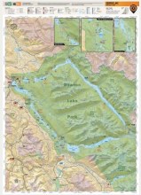Additional picture of Backroad Mapbooks Water- Resistant Folding Map Bowron Lake Canoe Circut