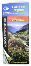 Backroad Mapbooks Water- Resistant Folding Map Cariboo Region