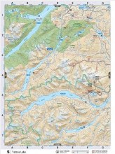 Backroad Mapbooks Water-Resistant Folding Map Tahtsa Lake