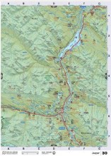 Backroad Mapbooks Water-Resistant Folding Map Jasper Townsite & Area