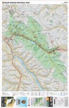 Additional picture of Backroad Mapbooks Water-Resistant Folding Map Mount Robson Provincial Park