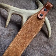 Additional picture of Fifty Fourth North Supply Tooled Rifle Sling Moosed Lined/Buffalo