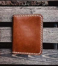 Additional picture of Fifty Fourth North Supply Leather Apex Wallet Card Holder Small