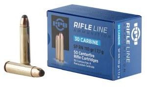PPU 30 Carbine 110gr Soft Point 50ct