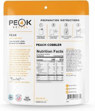 Additional picture of Peak 2 Refuel Creamy Peaches and Oats
