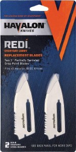Havalon Redi Replacement Blade Serrated 2pk