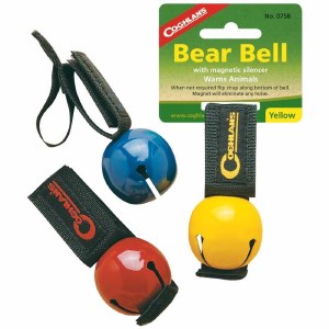 Coghlan's 0758 Bear Bell w/Magnetic Silencer Yellow