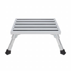 Camco Aluminumn Platform Step  Adjustable Height
