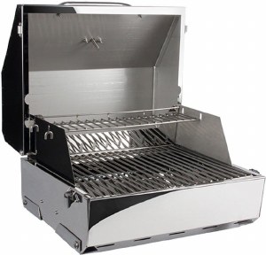 Camco Kuuma 216 Elite Stainless Grill w/Thermometer, Igniter