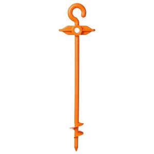 Coghlans Twist Anchors Orange 10"