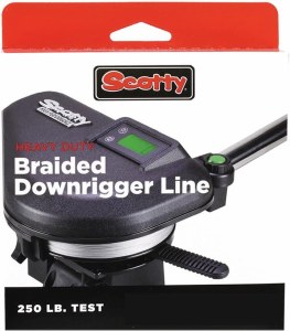 Scotty 2200K HD Braided Downrigger Line 200' 250lb w/Terminal Tackle
