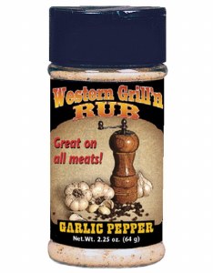 Hi Mountain Seasonings Western Grill Rub Garlic Pepper 2.25oz