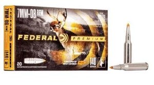Federal Premium 7mm-08 Rem 140gr Trophy Bonded