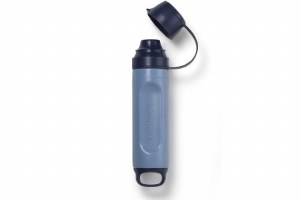 LifeStraw Solo Water Filter Straw Mountain Blue