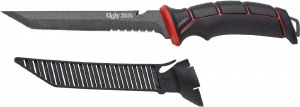 Additional picture of Ugly Stik Tools Utility Knife 7" Tanto Tip, Line Cutter, Part Serrated w/Sheath