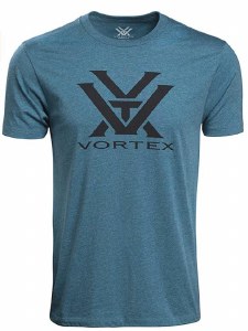 Vortex T-Shirt Steel Blue Heather Core Logo 2XL