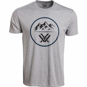 Additional picture of Vortex T-Shirt Grey Heather Three Peaks Small