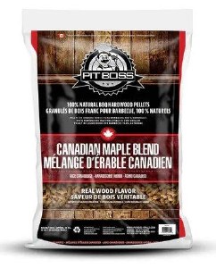 Pit Boss BBQ Smoking Pellets 40lb Canadian Maple