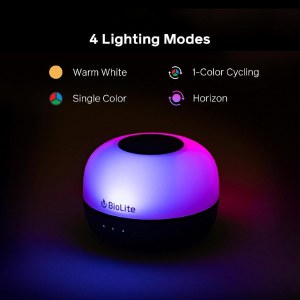 Additional picture of BioLite Alpen Glow Lantern Mini 150Lumen Rechargeable Ash Grey