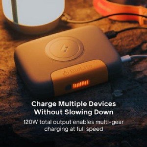 Additional picture of Biolite Charge 100 Max 25,000mAh Portable Battery Charger