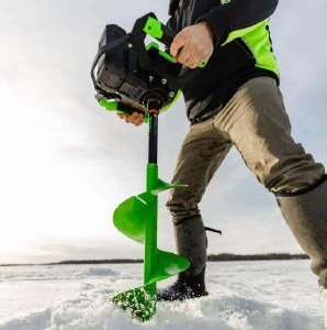 Additional picture of Ion Alpha Plus Ice Auger 8" Polymer Flight 59250