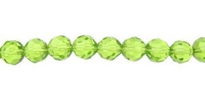 Yakima Bait Faceted Beads 8mm Lime