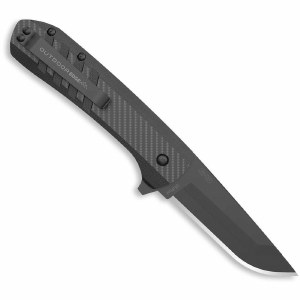 Additional picture of Outdoor Edge Razor VX4 EDC Carbon Weave/Black G10 3" Drop Point Replaceable Blades