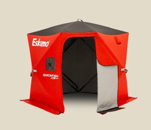 Eskimo Quickfish 46075 3HD Insulated Ice Hut 3 Person