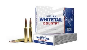 Nosler Whitetail Country 270 Win 130gr Solid Base 40110