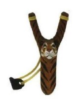 World Famous Novelty Slingshot Tiger Head