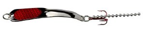Iron Decoy Steely 2 SR Spoon Silver/Red  1/10oz