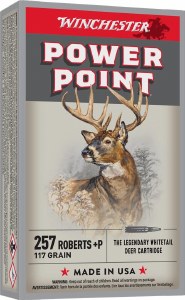 Winchester Super-X 257 Roberts +P 117gr Power-Point