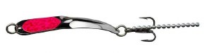 Iron Decoy Steely 3 SHP Spoon Silver Hot Pink 1/4oz
