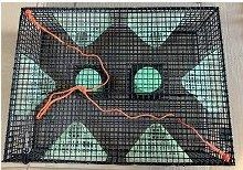 Bron's Pacific Traps Rigid Prawn Trap 32" HD w/Glow Doors