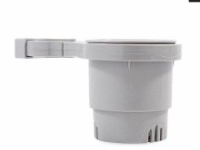 Additional picture of Camco Rail Mount No-Spill Cup Holder Grey