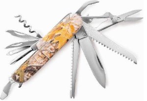 Maxam Camo Multi-Function Tool - 13 Function