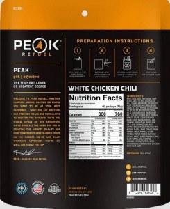 Additional picture of Peak 2 White Chicken Chili 41gr