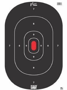 Pro-Shot 12" x 18" Silhouette Insert Splatter Shot 8-Pack
