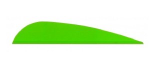 Arizona Archery Elite Plastifletch Vanes Green 50pk