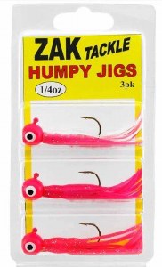 Gibbs Delta Zak Tackle Humpy Jigs 1/4oz 3pk